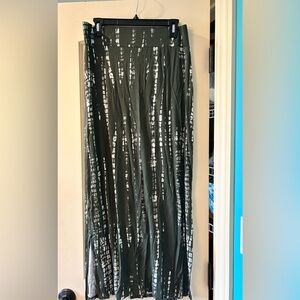 a.n.a Green Maxi Skirt M